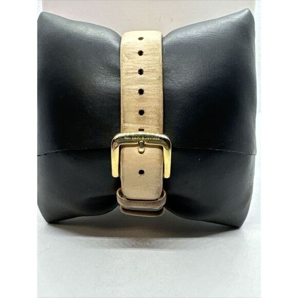 Kate Spade 0484 Women Beige Leather Strap Analog Dial Quartz Wrist Watch JNA135 main image 9
